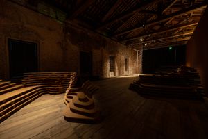 Exhibition view: MADEYOULOOK, _Quiet Ground_, South Africa Pavilion, The 60th International Art Exhibition, La Biennale di Venezia, Venice (20 April–24 November 2024). Courtesy La Biennale di Venezia. Photo: Andrea Avezzù.